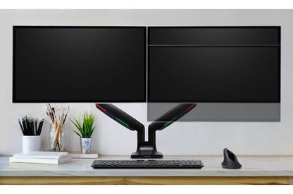 KENSINGTON SmartFit® One-Touch Height Adjustable Dual Monitor Arm Accessories Acco UK Ltd   