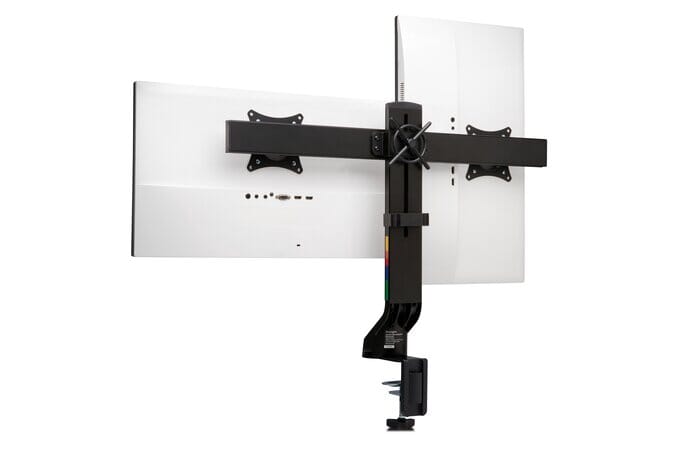 KENSINGTON SmartFit® Space-Saving Dual Monitor Arm - e-furniture