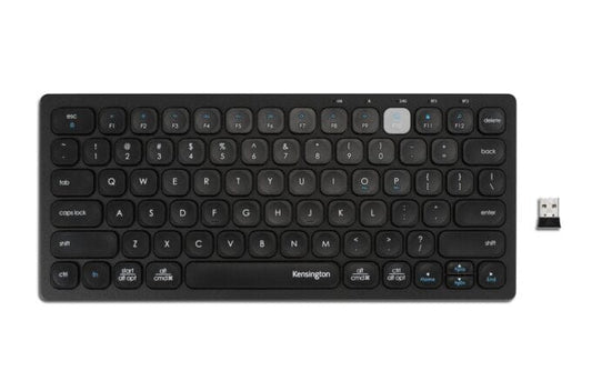 KENSINGTON Multi-Device Dual Wireless Compact Keyboard Accessories Acco UK Ltd   