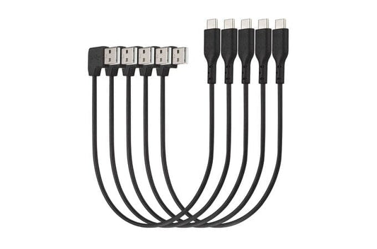 KENSINGTON Charge & Sync USB-C Cable (5-pack) Accessories Acco UK Ltd   