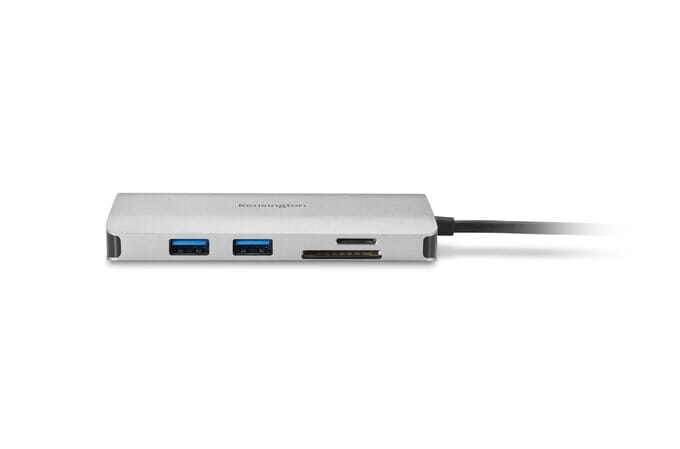 KENSINGTON UH1400P USB-C 8-in-1 Driverless Mobile Dock Accessories Acco UK Ltd   