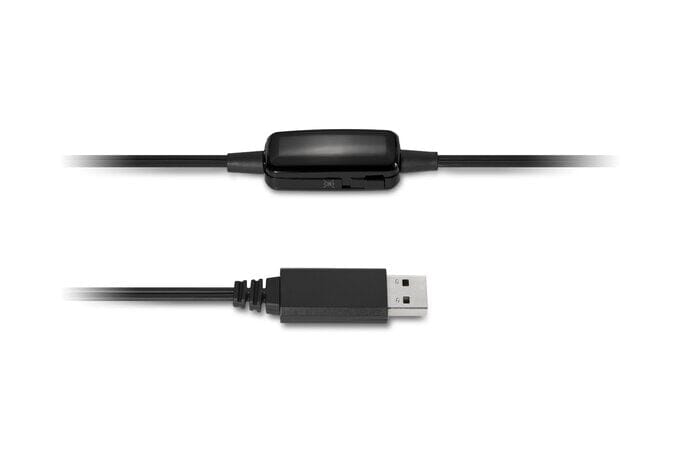 KENSINGTON Classic Headset with Mic and Volume Control Accessories Acco UK Ltd   