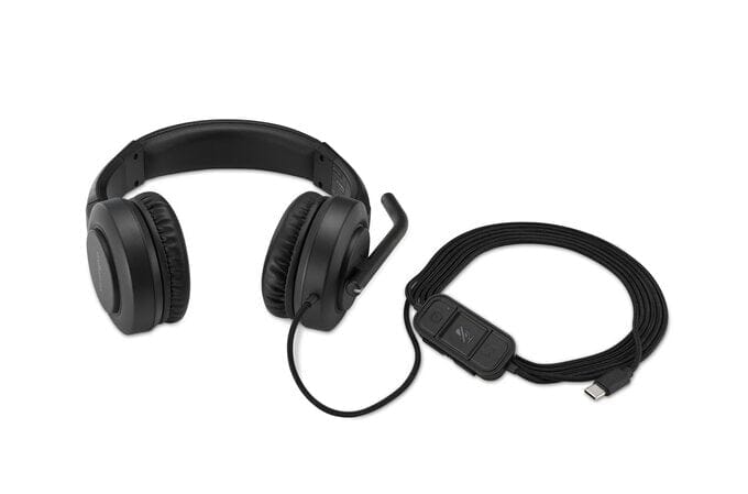KENSINGTON H1000 USB-C On-Ear Headset Accessories Acco UK Ltd   