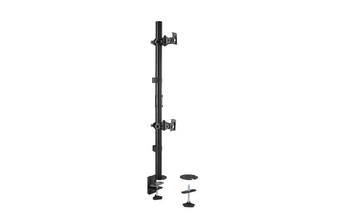 KENSINGTON Vertical Stacking Dual Monitor Arm Accessories Acco UK Ltd   