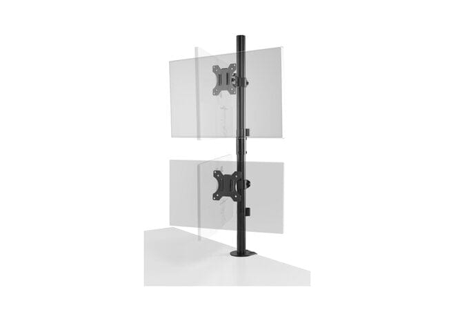KENSINGTON Vertical Stacking Dual Monitor Arm Accessories Acco UK Ltd   