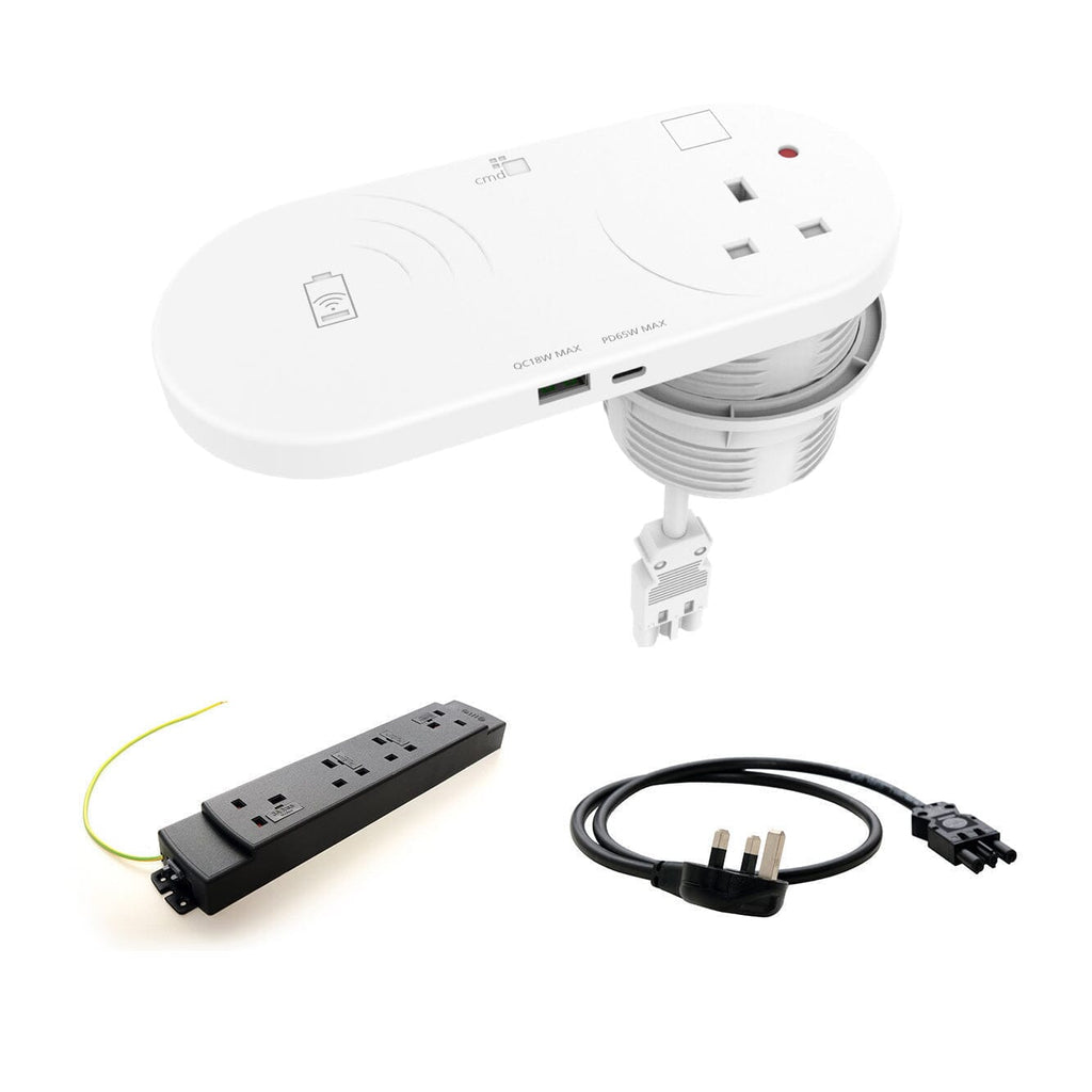 Homeworker Product Bundle 3 Accessories CMD White  