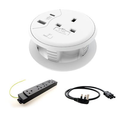 Homeworker Product Bundle 5 Accessories CMD White  