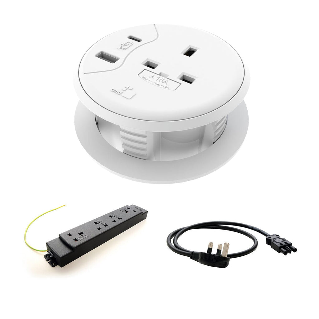 Homeworker Product Bundle 5 Accessories CMD White  