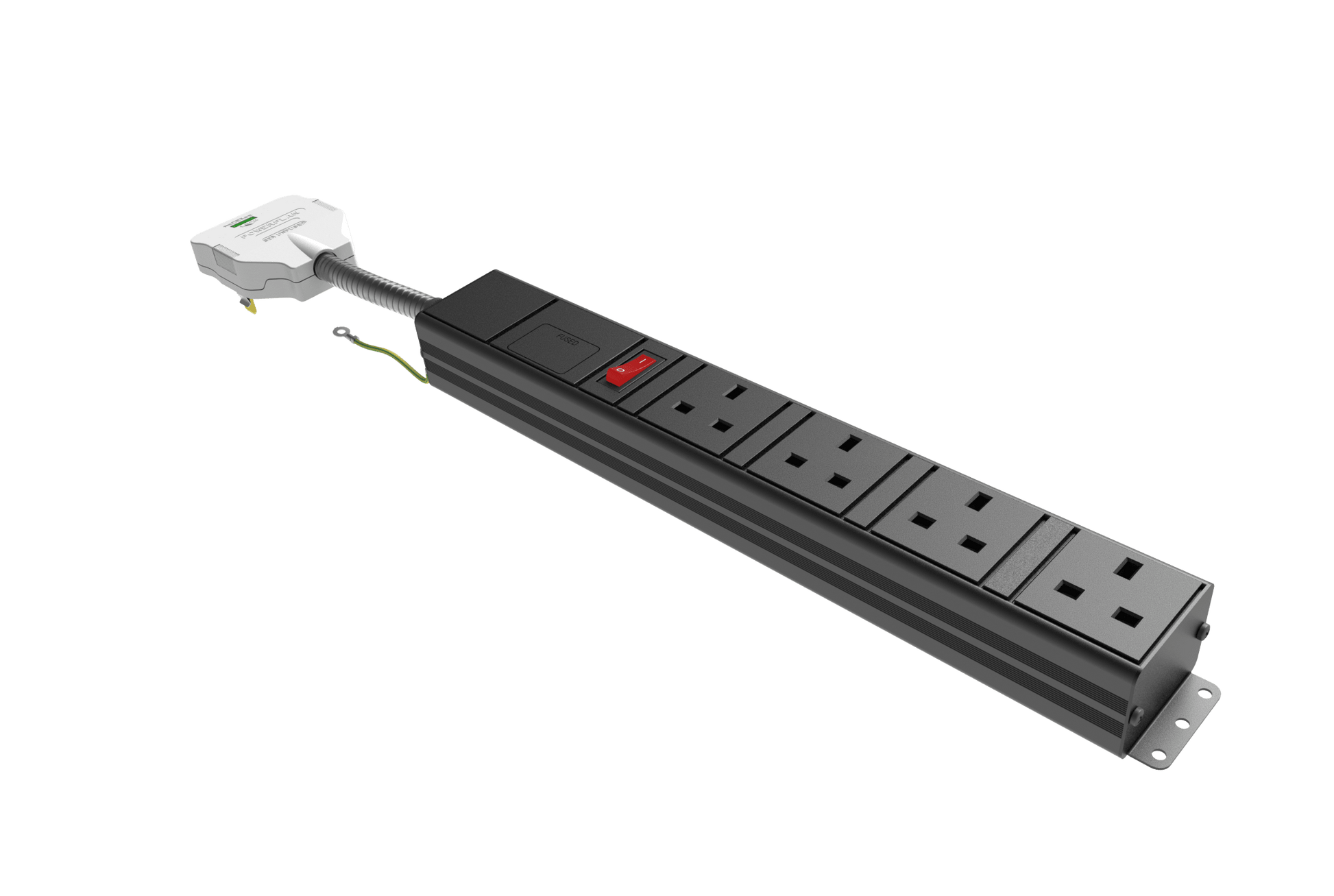 Conti Under-Desk 4 Power Module Accessories CMD Standard Earth  