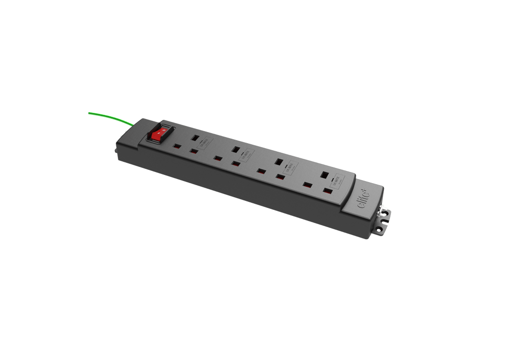 Elite Under-Desk 4 Power Module Accessories CMD 3.15A with Switch  