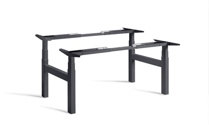 Lavoro Duo - Four Motor Back to Back Sit-Stand Desk Frame Accessories Lavoro Anthracite  