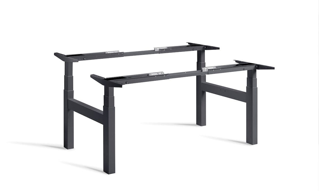 Lavoro Duo - Four Motor Back to Back Sit-Stand Desk Frame Accessories Lavoro Anthracite  