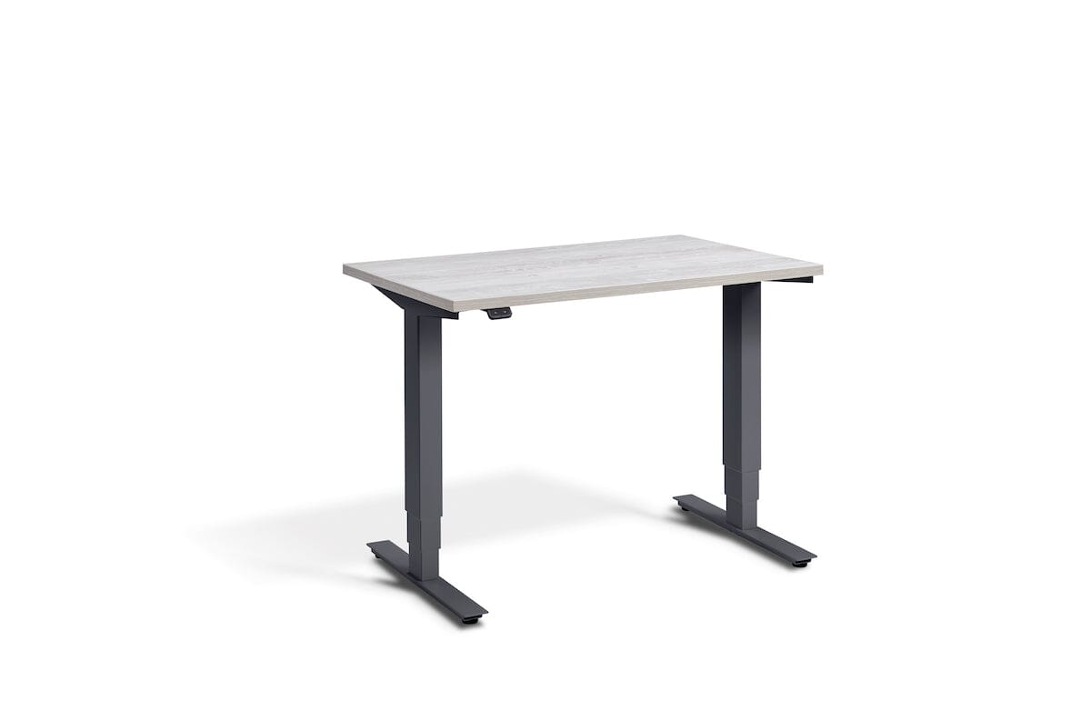 Lavoro Advance Mini Dual Motor Sit-Stand Desk - Anthracite Frame Accessories Lavoro Cascina Pine  