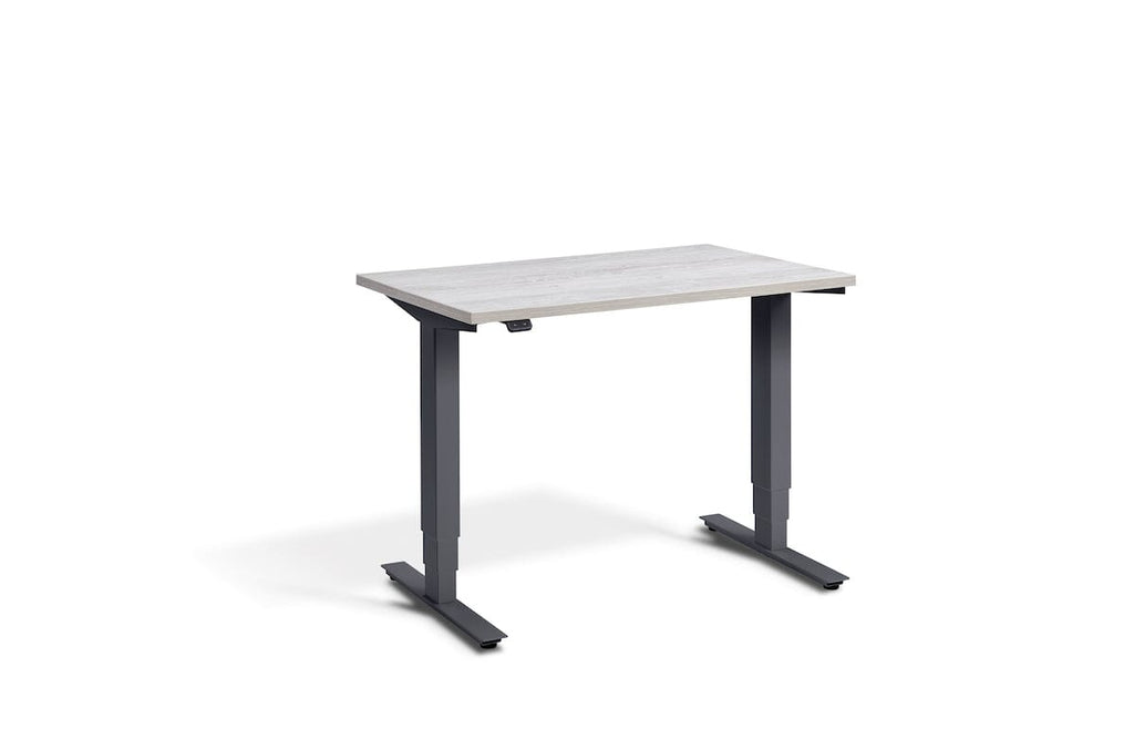 Lavoro Advance Mini Dual Motor Sit-Stand Desk - Anthracite Frame Accessories Lavoro Cascina Pine  