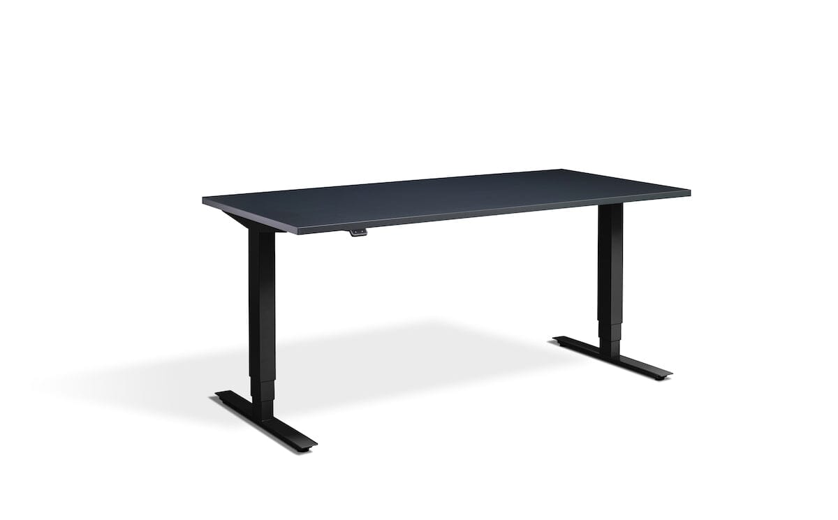 Advance Dual Motor Sit-Stand Desk - 700mm Deep Desktops - Black Frame
