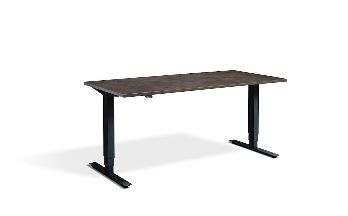 Advance Dual Motor Sit-Stand Desk - 700mm Deep Desktops - Black Frame