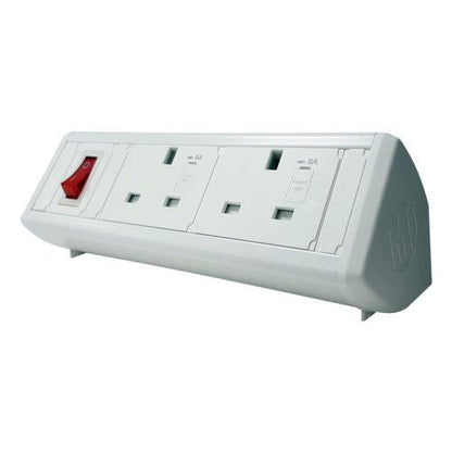 Boost Desktop Power Module with 2 UK Power Sockets