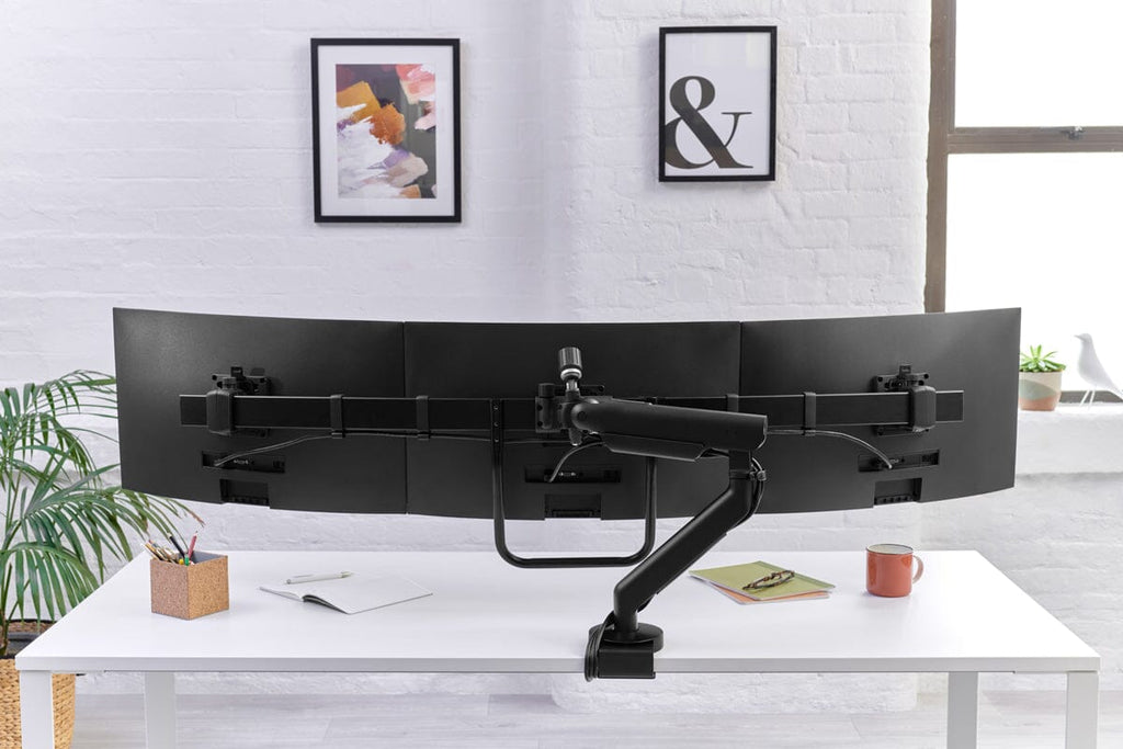 Colebrook Bosson Saunders Flo X Triple Monitor Arm Accessories Colebrook Bosson Saunders   