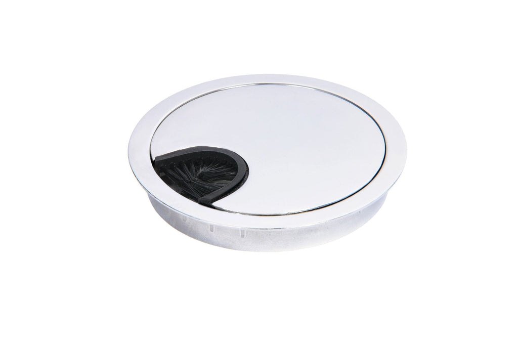 Desk Grommets Metal Accessories CMD Polished Aluminium  
