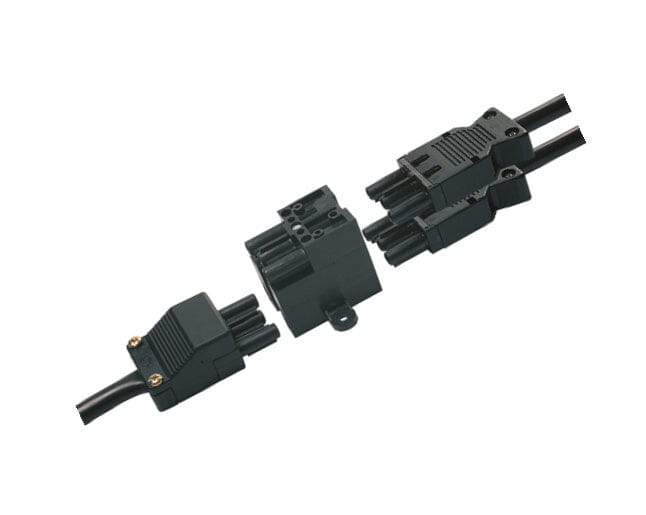 16 Series Mains Splitter Accessories CMD Black  