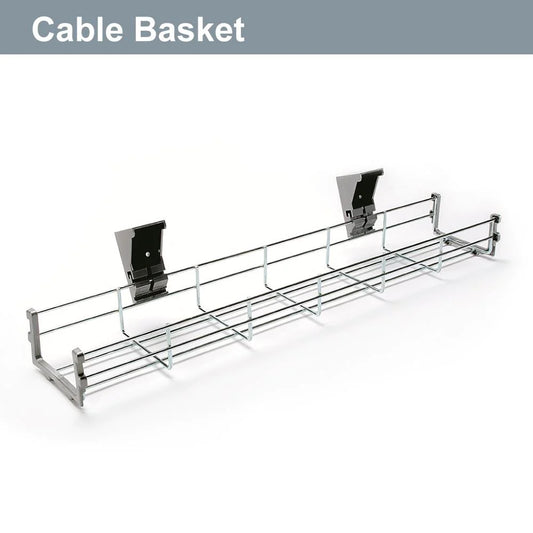 Yo-Yo Cable Basket Accessories Yo-Yo Office Silver  