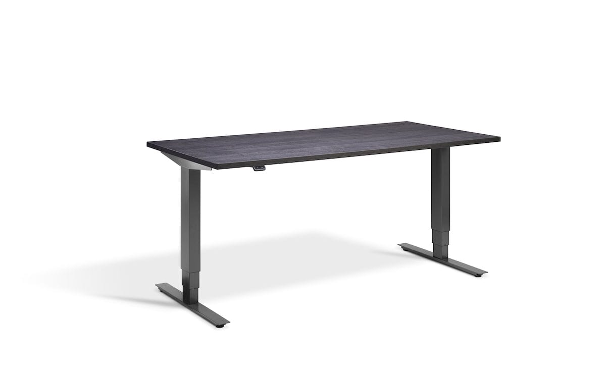 Advance Dual Motor Sit-Stand Desk - 700mm Deep Desktops - Dark Grey Frame