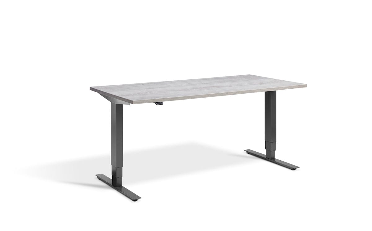 Advance Dual Motor Sit-Stand Desk - 700mm Deep Desktops - Dark Grey Frame