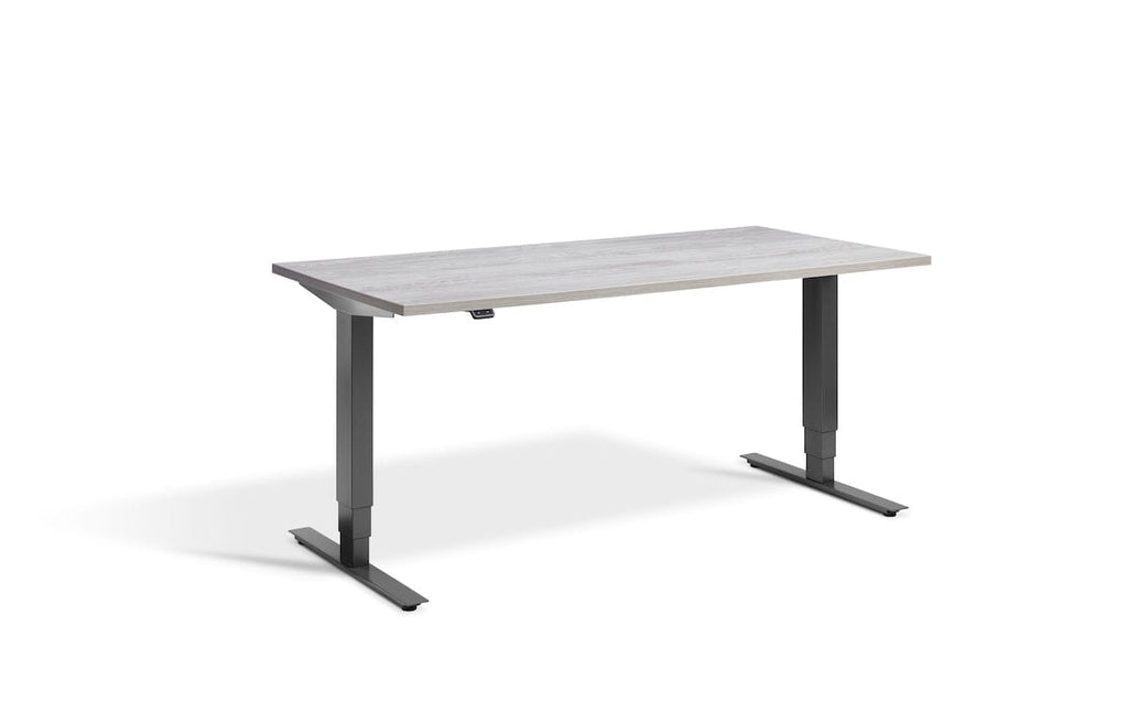 Lavoro Advance Dual Motor Sit-Stand Desk - 800mm Deep Desktops - Dark Grey Frame Accessories Lavoro Cascina Pine 1200x800 Dark Gre