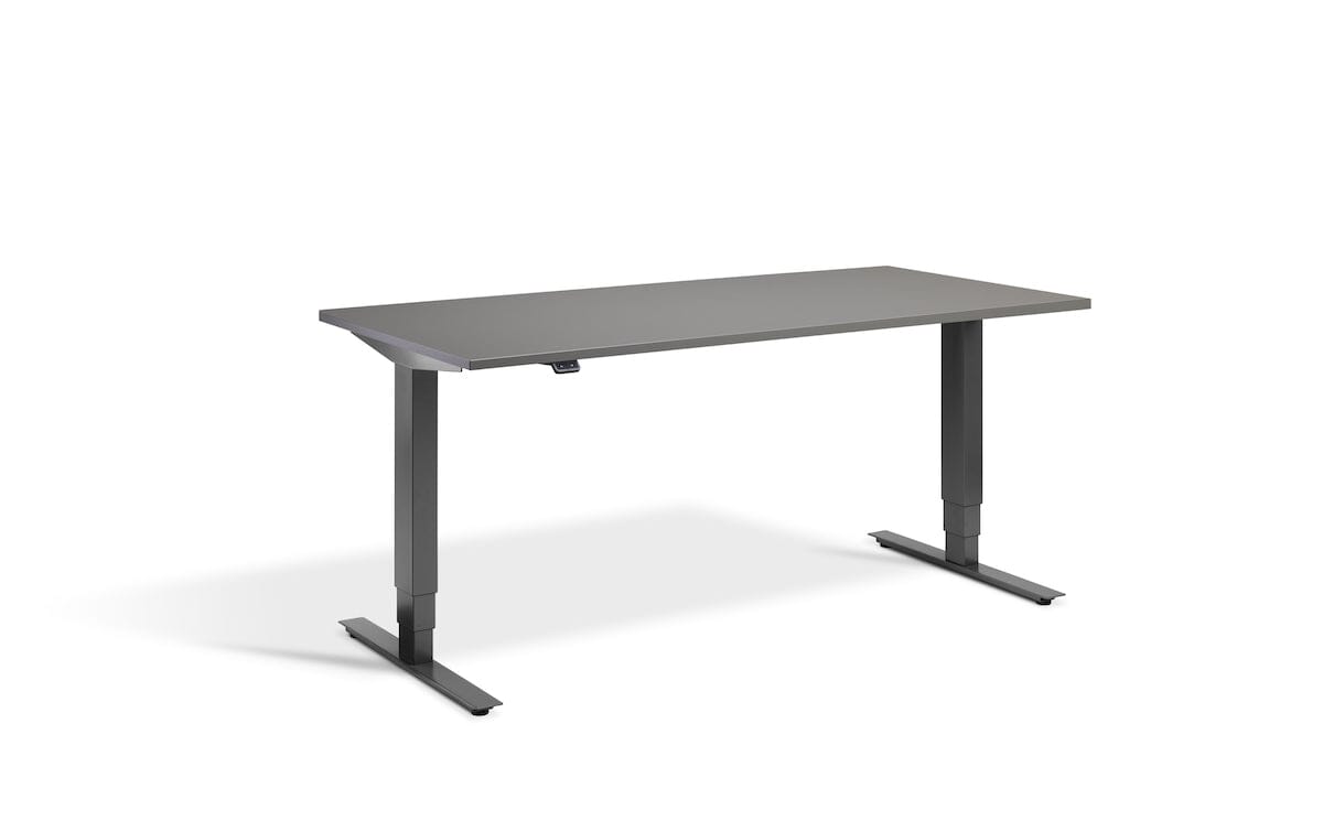 Advance Dual Motor Sit-Stand Desk - 700mm Deep Desktops - Dark Grey Frame