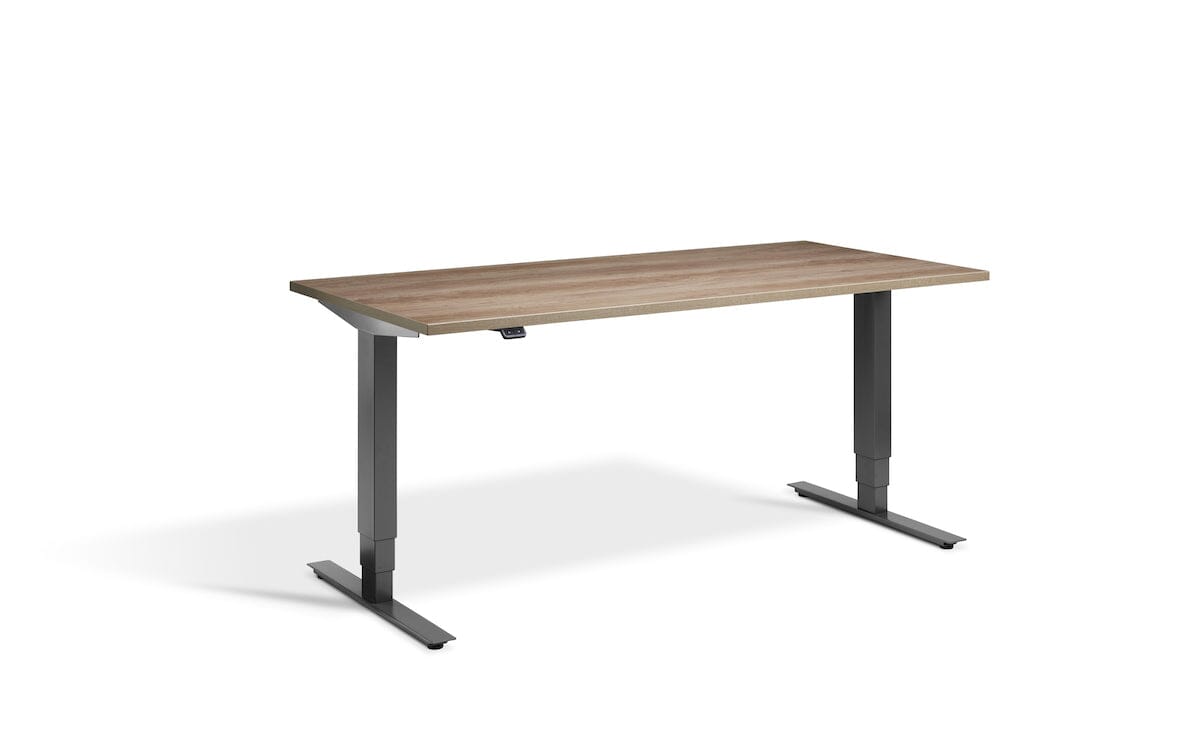 Advance Dual Motor Sit-Stand Desk - 700mm Deep Desktops - Dark Grey Frame