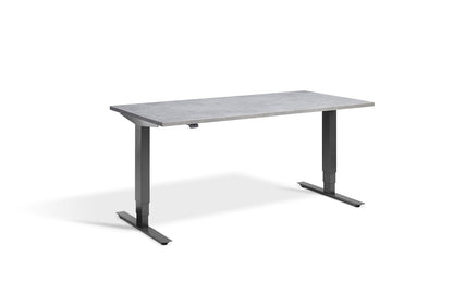 Light Concrete LCO Dark Grey Frame