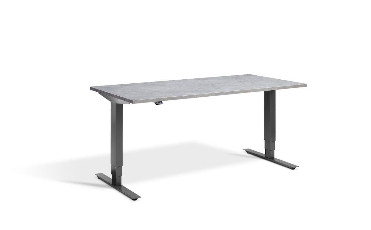 Advance Dual Motor Sit-Stand Desk - 700mm Deep Desktops - Dark Grey Frame