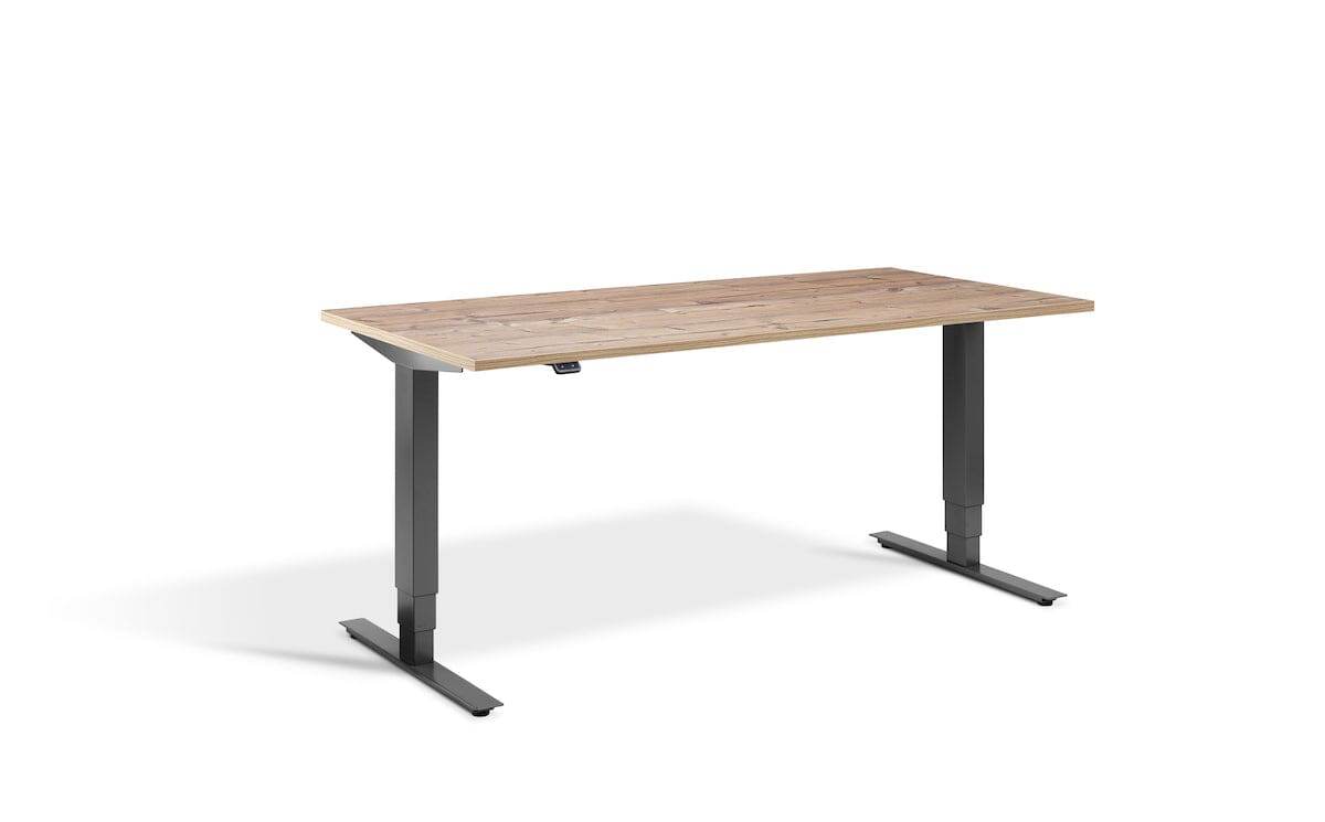 Advance Dual Motor Sit-Stand Desk - 700mm Deep Desktops - Dark Grey Frame