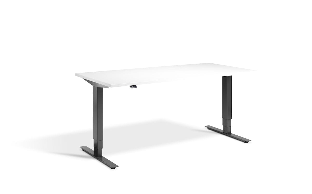 White WHI Dark Grey Frame