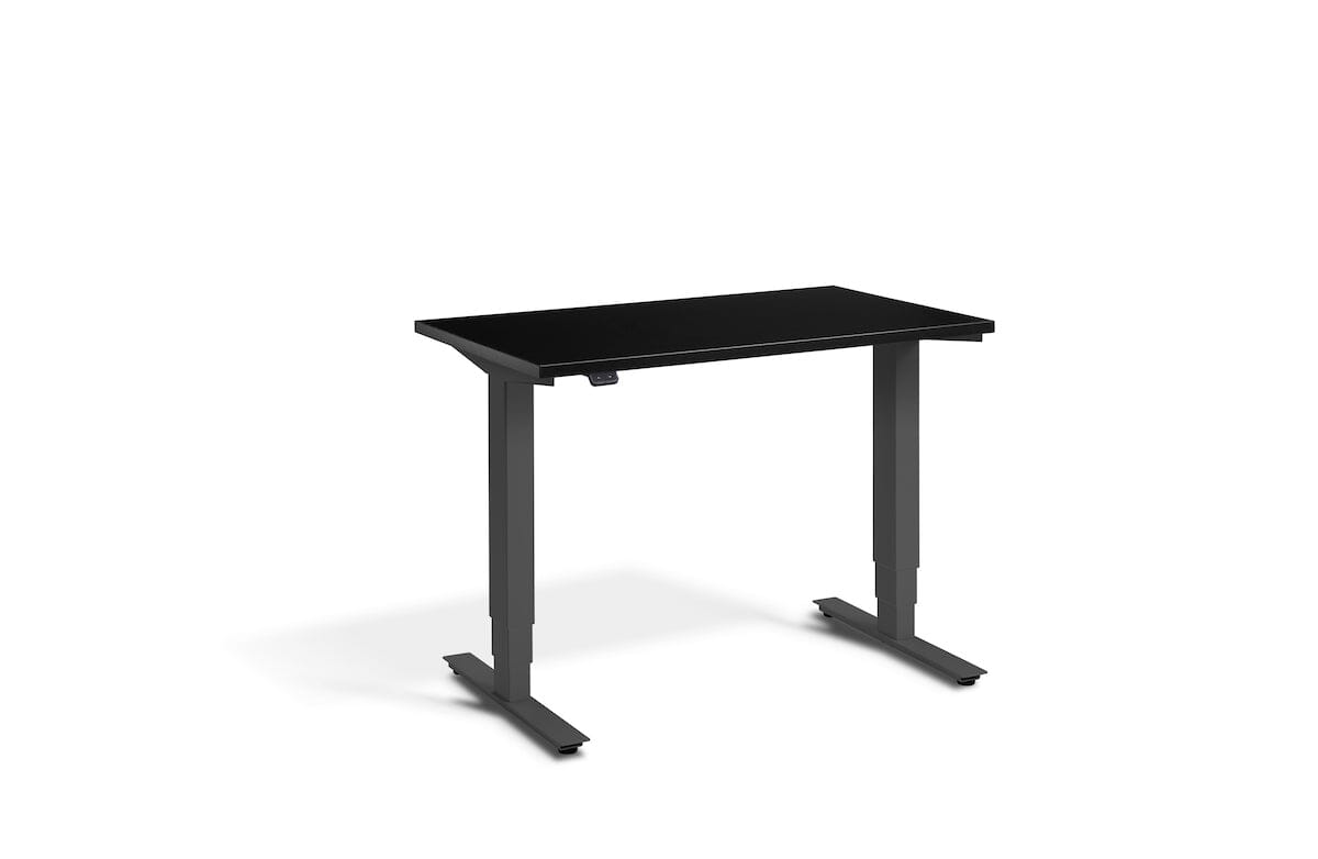 Lavoro Advance Mini Dual Motor Sit-Stand Desk - Dark Grey Frame Accessories Lavoro Black  