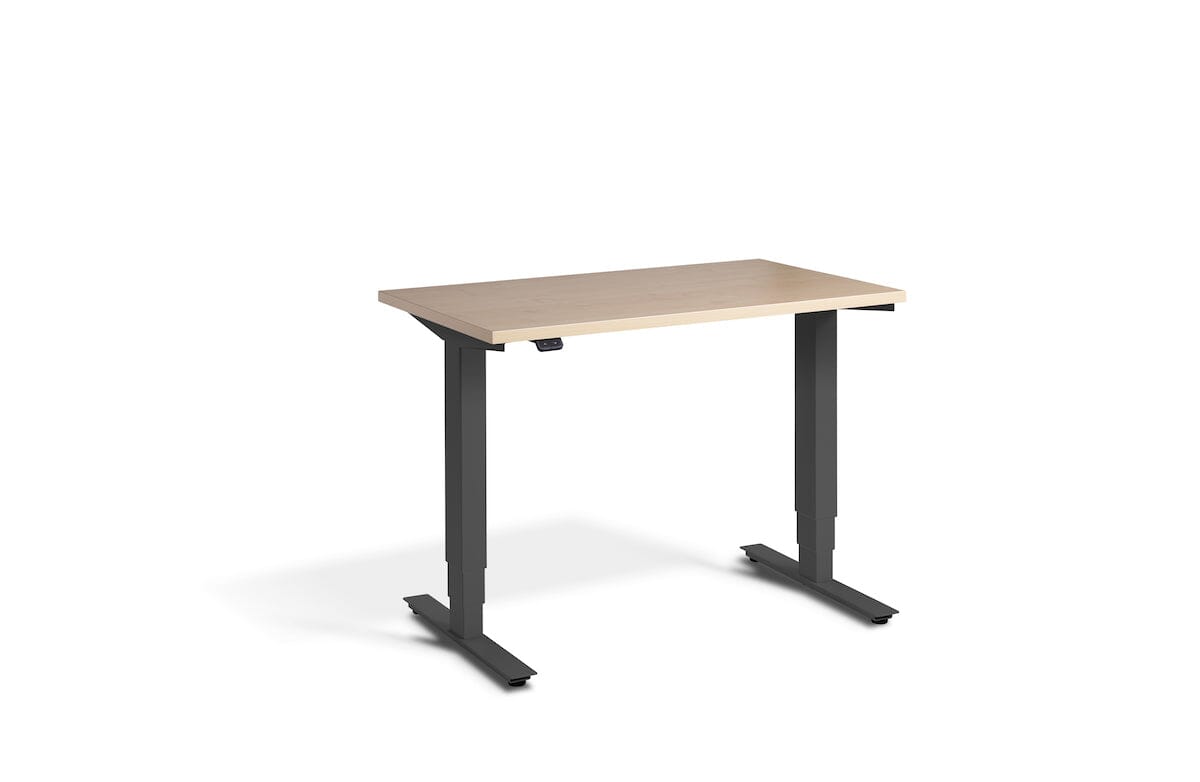Lavoro Advance Mini Dual Motor Sit-Stand Desk - Dark Grey Frame Accessories Lavoro Maple  