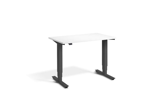 Lavoro Advance Mini Dual Motor Sit-Stand Desk - Dark Grey Frame Accessories Lavoro White  