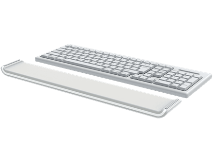 Leitz Adjustable Keyboard Wrist Rest Light Grey - e-furniture