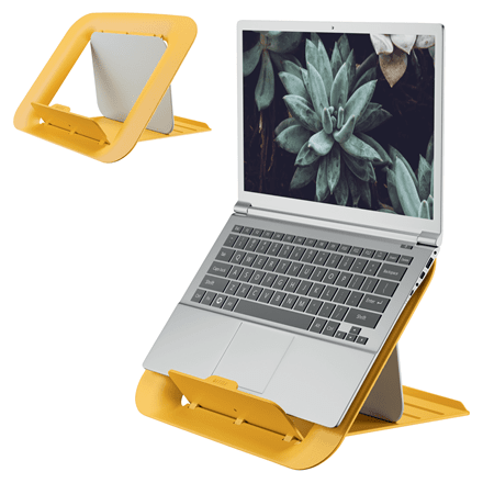 Leitz Adjustable Laptop Stand Accessories Acco UK Ltd Cosy Warm Yellow  