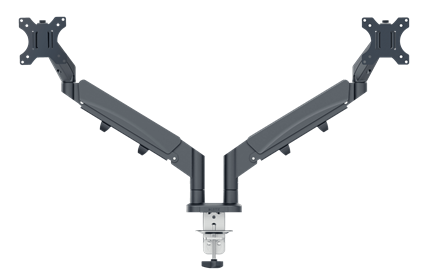 Leitz Ergo Space Saving Dual Monitor Arm Accessories Acco UK Ltd   