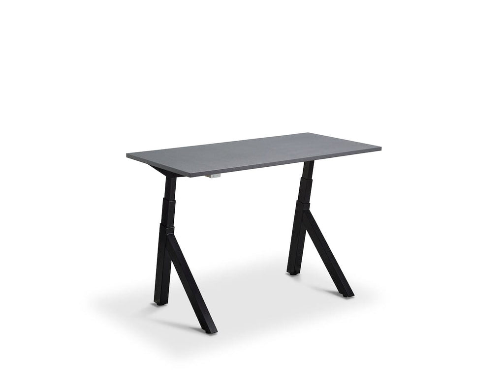 Lavoro Forma Dual Motor Sit-Stand Desk - 700mm Deep Desktops - Black Frame Accessories Lavoro