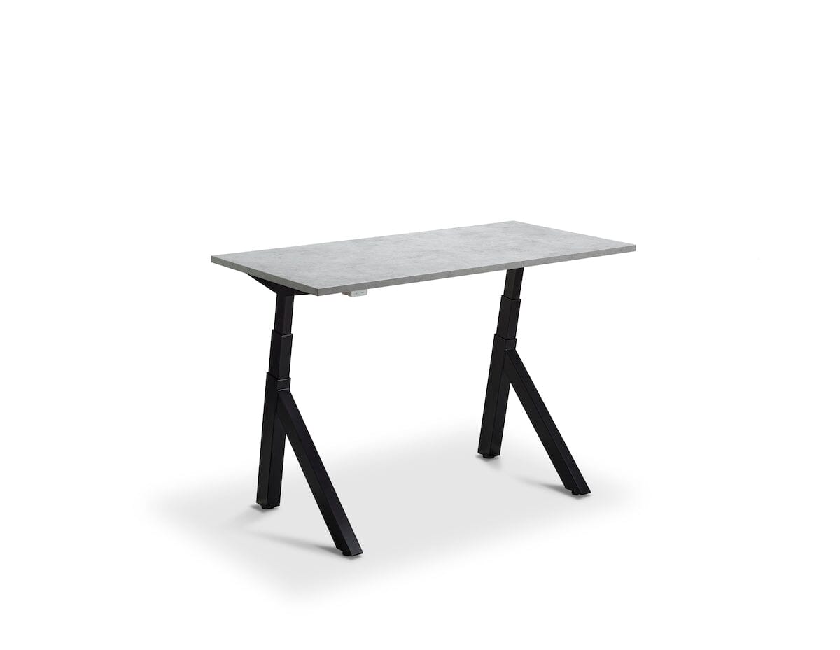 Lavoro Forma Dual Motor Sit-Stand Desk - 700mm Deep Desktops - Black Frame Accessories Lavoro