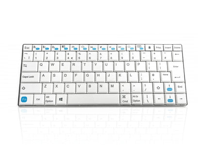 Accuratus Maximus - Mini Layout Multi Device Wireless Bluetooth Keyboard with Scissor Keys