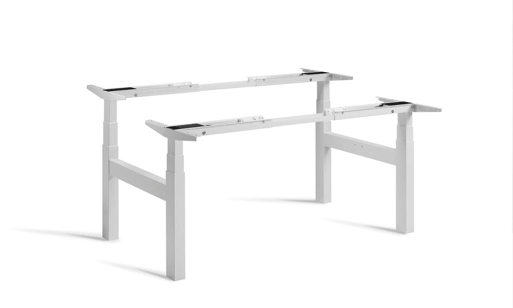 Lavoro Duo - Four Motor Back to Back Sit-Stand Desk Frame Accessories Lavoro Light Grey  