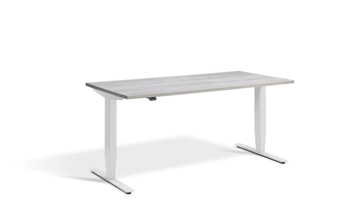 Advance Dual Motor Sit-Stand Desk - 700mm Deep Desktops - Light Grey Frame