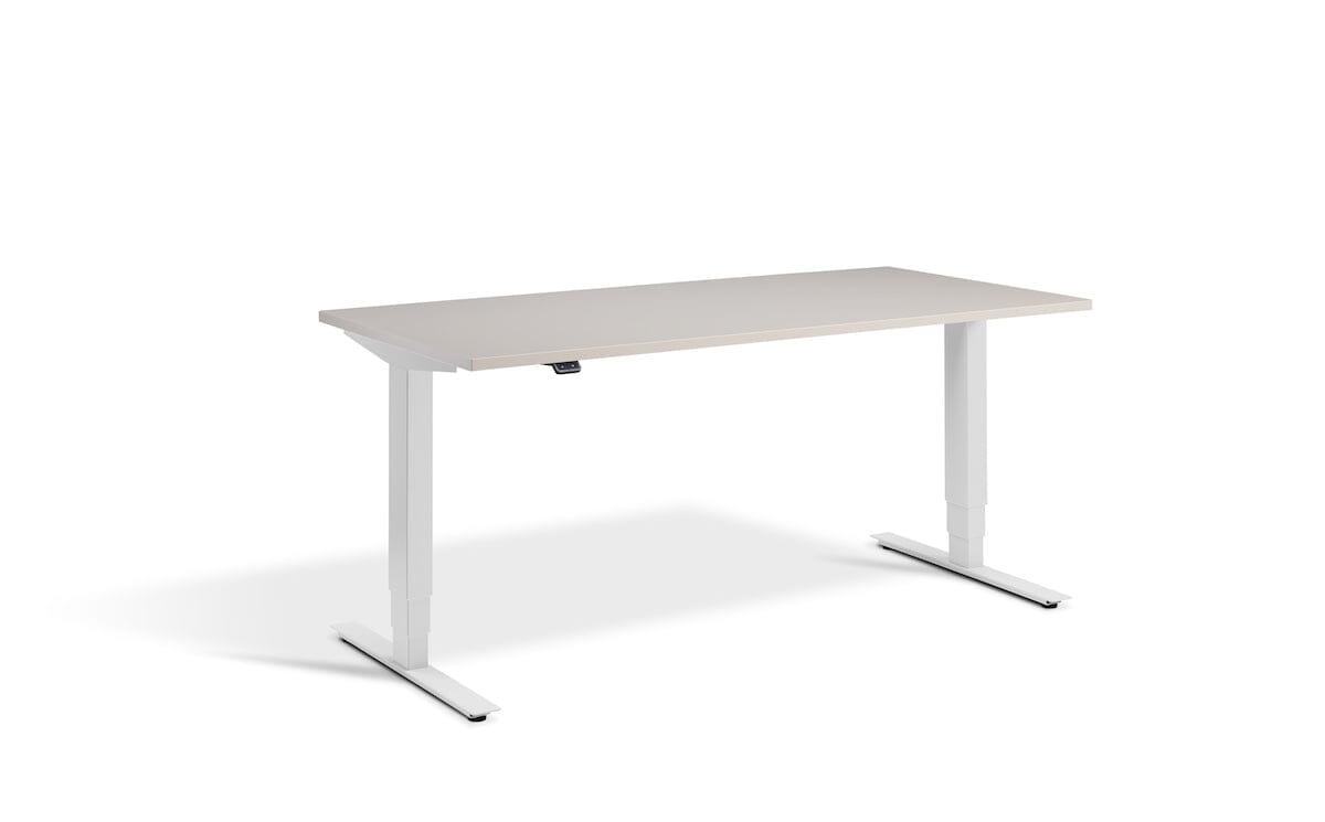 Advance Dual Motor Sit-Stand Desk - 800mm Deep Desktops - Light Grey Frame