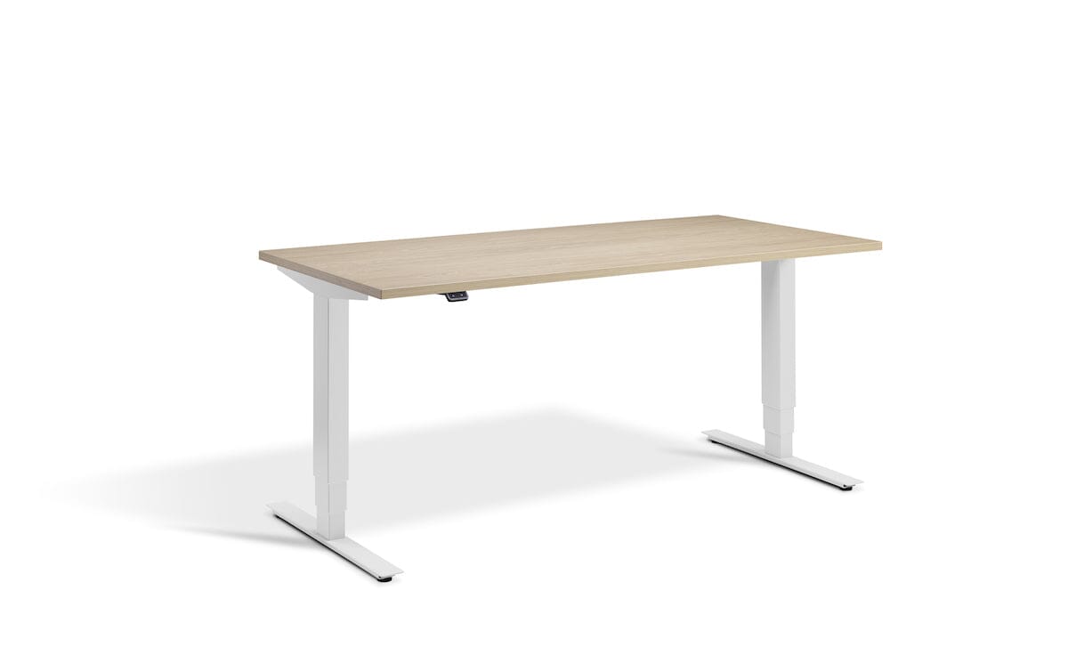 Advance Dual Motor Sit-Stand Desk - 700mm Deep Desktops - Light Grey Frame