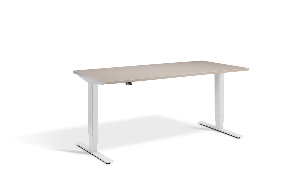 Advance Dual Motor Sit-Stand Desk - 700mm Deep Desktops - Light Grey Frame