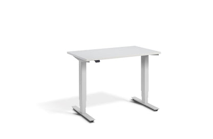 Lavoro Advance Mini Dual Motor Sit-Stand Desk - Light Grey Frame Accessories Lavoro Light Grey  