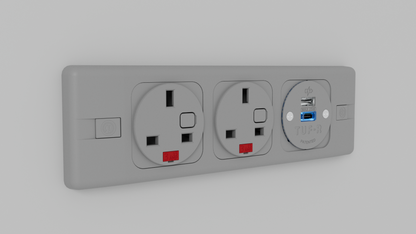 Puma- 2 x UK Sockets, 1 x TUF